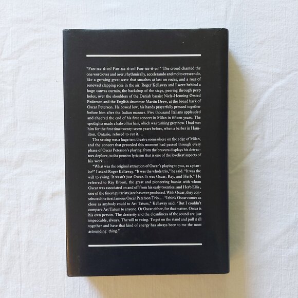 OSCAR PETERSON The Will to Swing Jazz 1st Ed 1988 HC DJ Like New Gene Lees - Picture 4 of 13